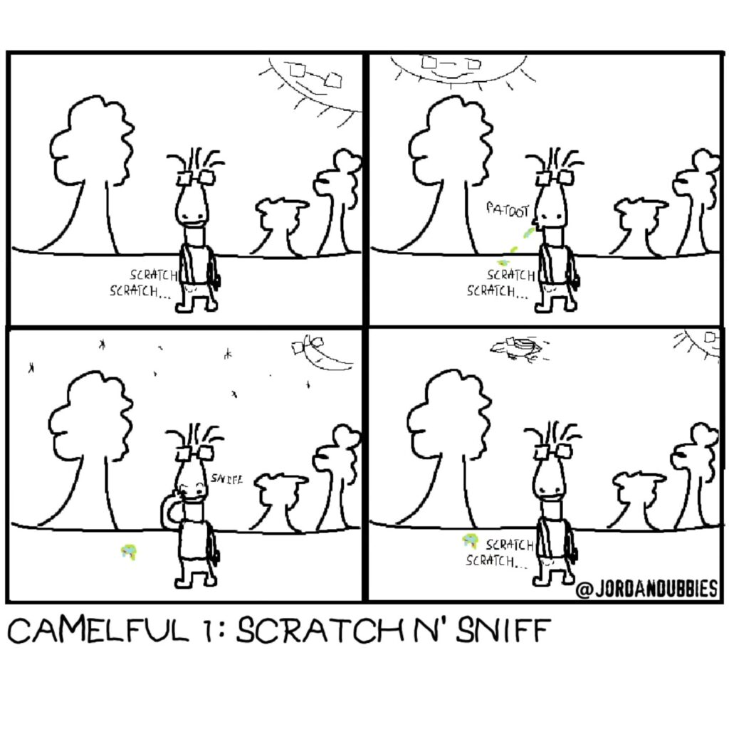 camelful 1: scratch n' sniff